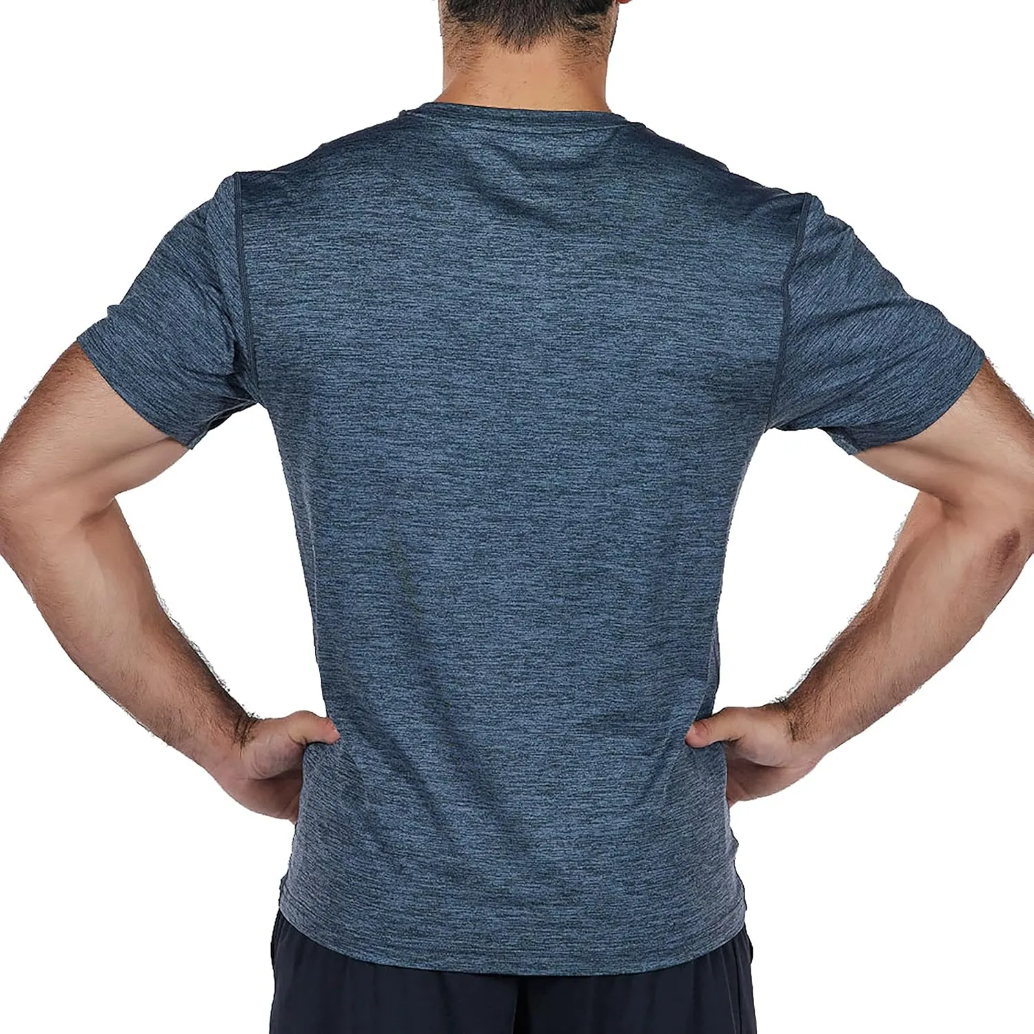 Arctic Cool Men??s Crew Neck Instant Cooling Moisture Wicking Performance UPF 50  Short Sleeve Workout Shirt