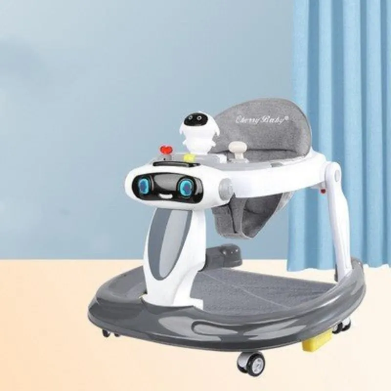 Baby Walker Anti-O-leg Baby Children's Multi-Functional Funny Walker