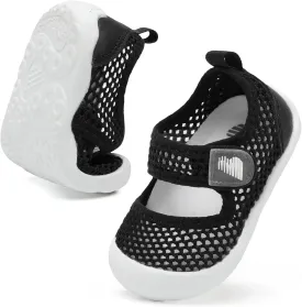 BARERUN Toddler Water Shoes Barefoot Water Shoes for Kids Baby Wide Aqua Socks with Arch Support Quick-Dry Breathable Boys Girls Sandals Walking Shoes for Beach Swim Pool Shoes