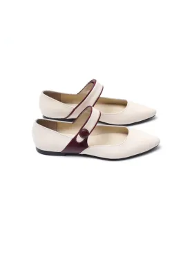 Beige Ira Ballet Flats