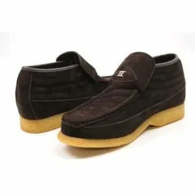 British Walkers Liberty Men's Brown Suede Slip On