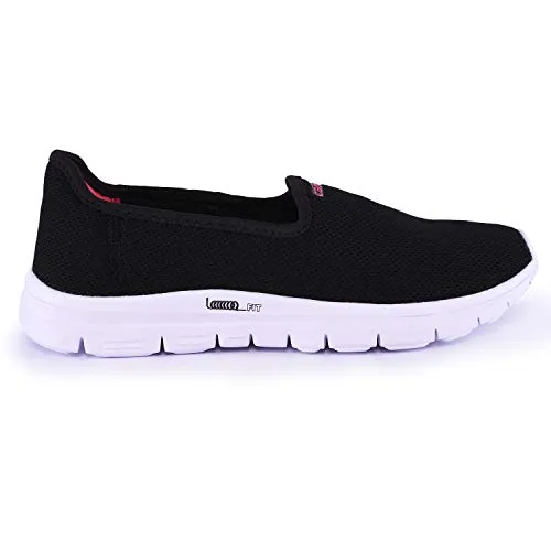 Campus Women's Blk/Rani Casual Shoes-7 UK (40 EU) (Gracy)