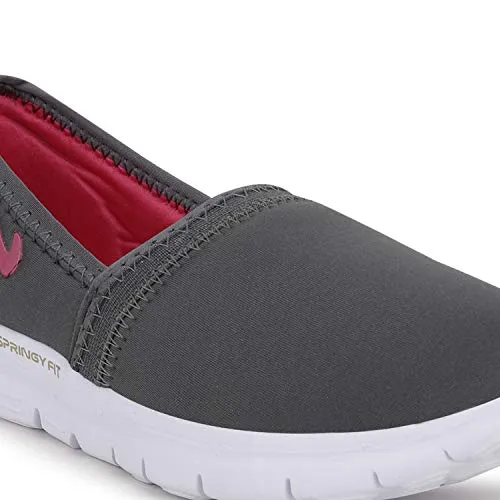 Campus Women's NURA D.Gry/Pink Walking Shoes 7-UK