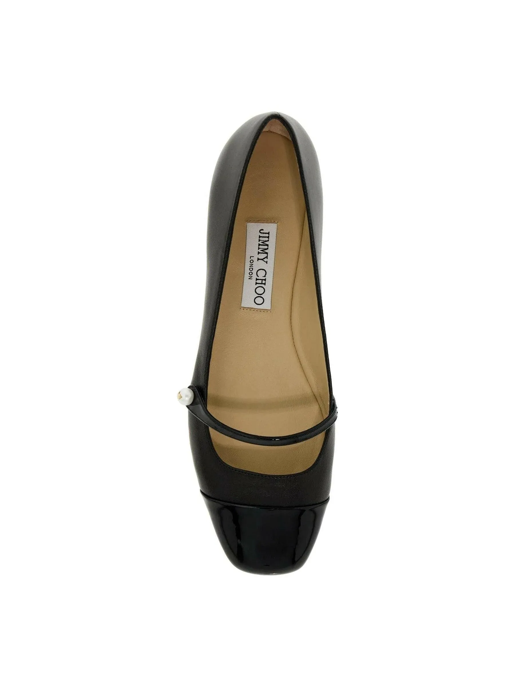 Elisa Nappa Leather Ballerina Shoes
