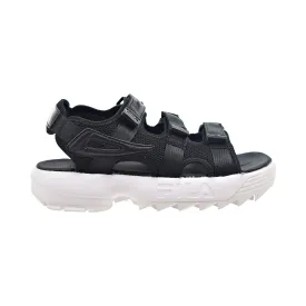 Fila Disruptor Strap Men's Sandals Black-White