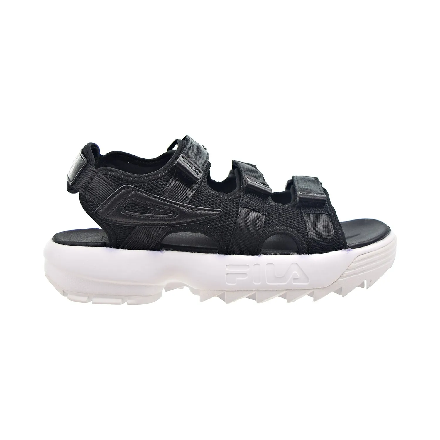 Fila Disruptor Strap Men's Sandals Black-White