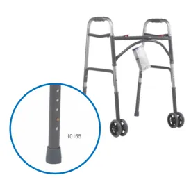 Heavy Duty Bariatric Walker with 5" Wheels