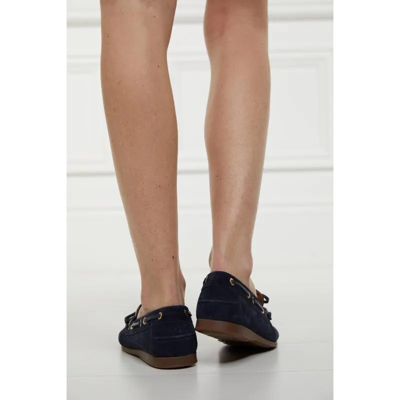 Holland Cooper Ladies Deck Shoe - Ink Navy