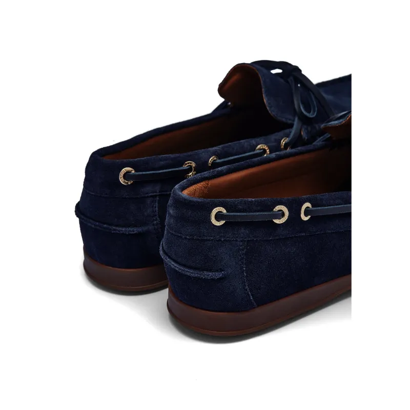 Holland Cooper Ladies Deck Shoe - Ink Navy