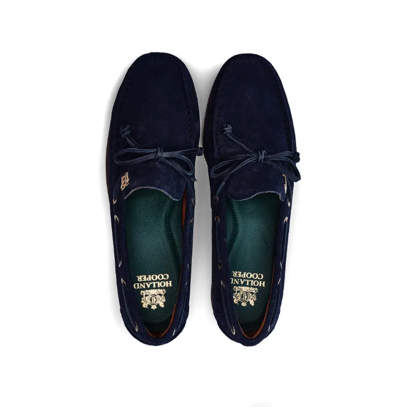 Holland Cooper Ladies Deck Shoe - Ink Navy