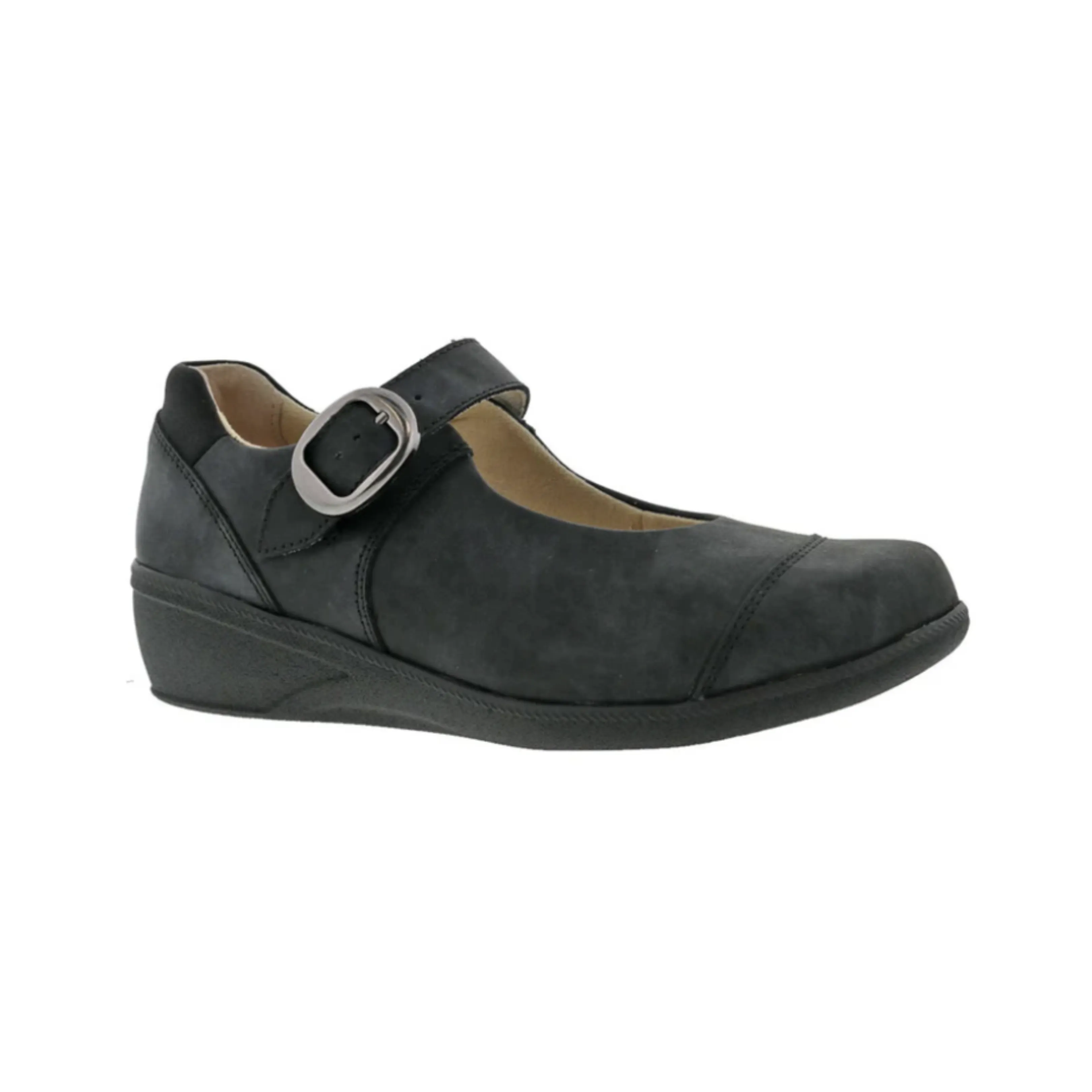 Jillian - Black Leather (M).