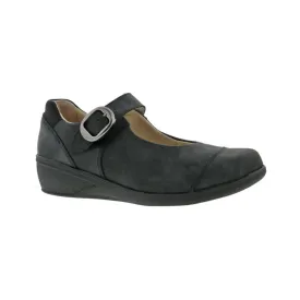 Jillian - Black Leather (M).