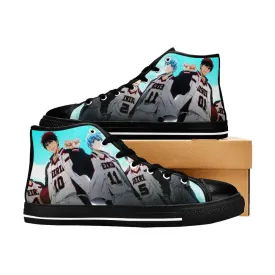 Kuroko Basketball Shoes High Tops Sneakers for Kids and Adults