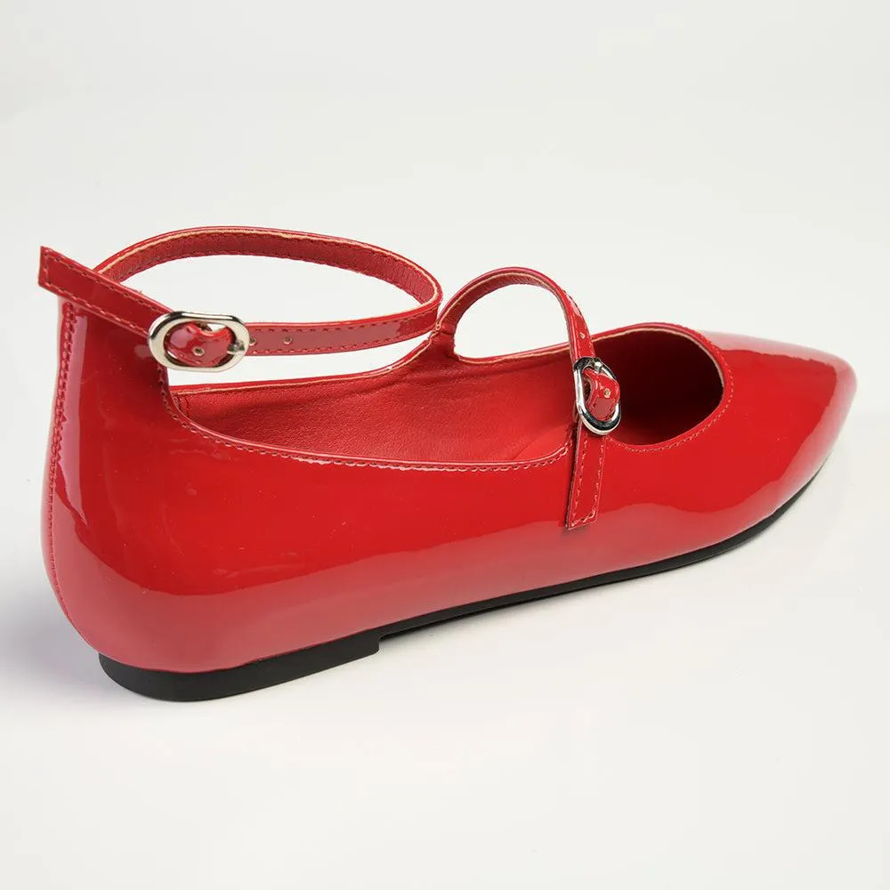 Madison Babs Pump - Red