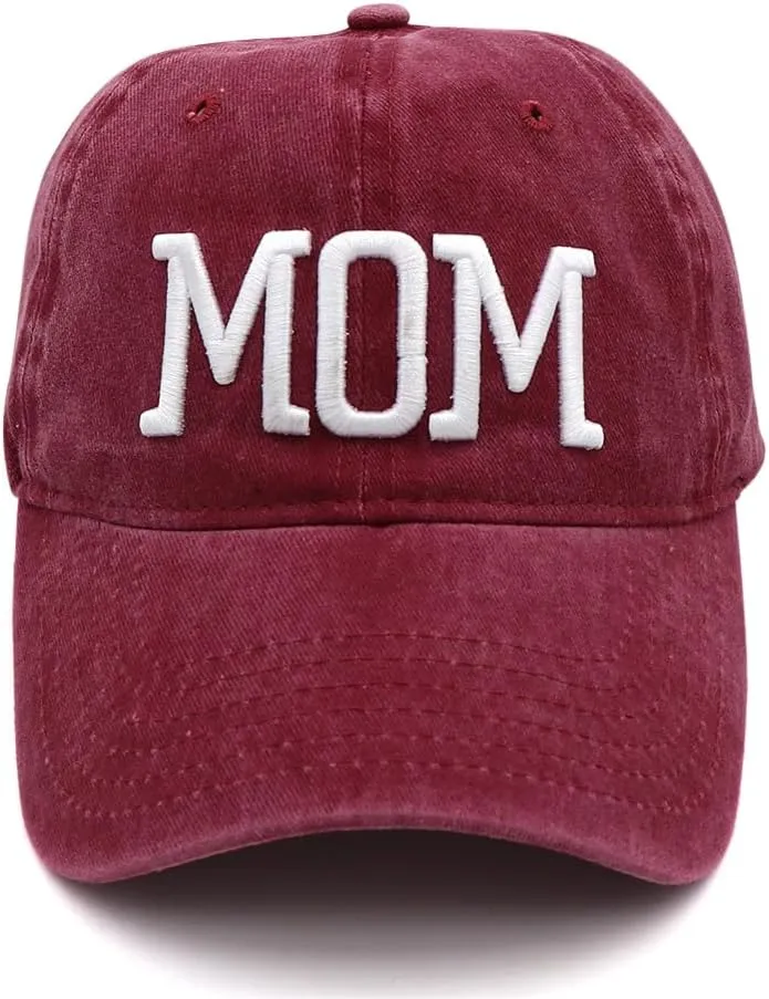 Mom and Dad Hats New Dad Mon Parents Gifts for Couples Fathers Day Embroidered Baseball Caps