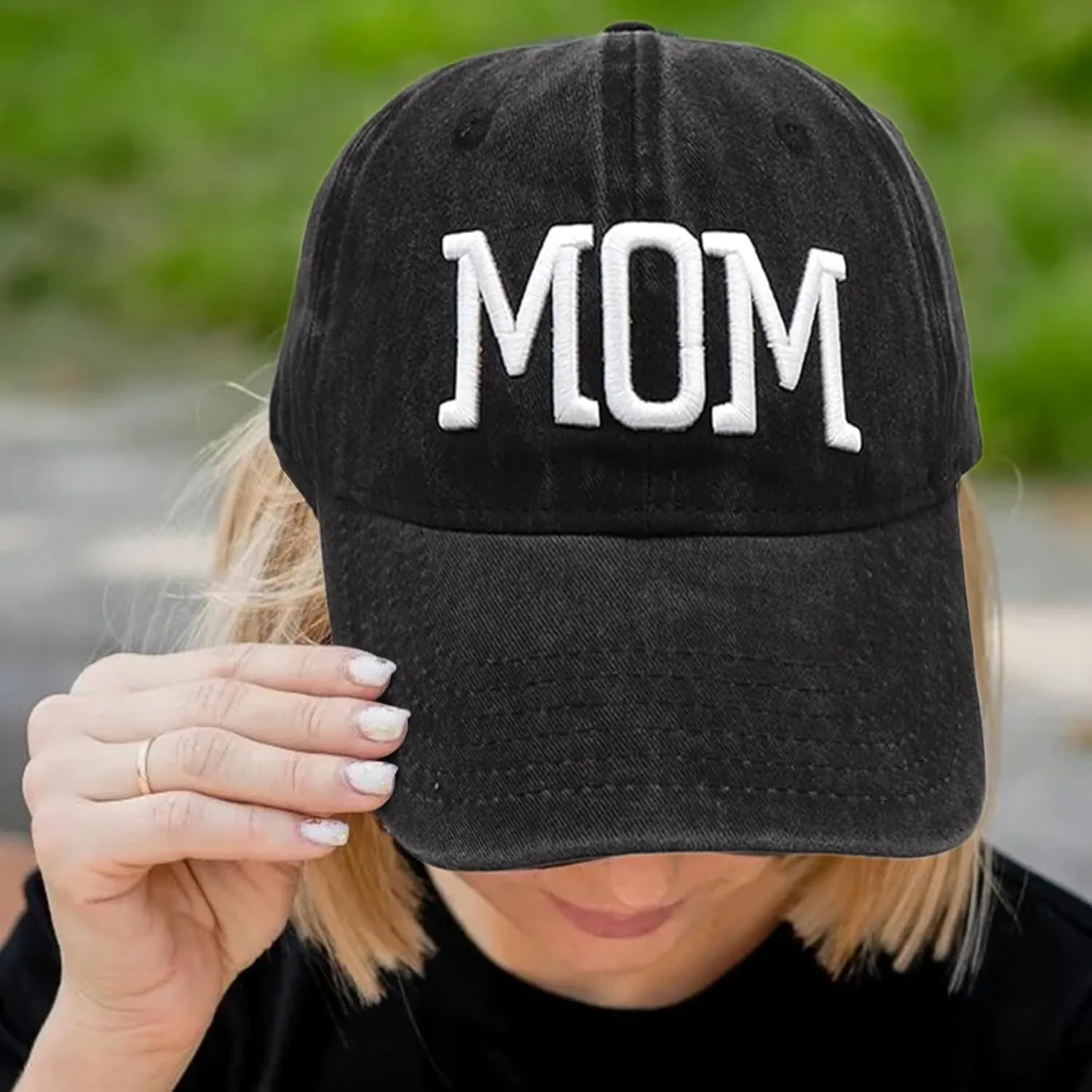 Mom and Dad Hats New Dad Mon Parents Gifts for Couples Fathers Day Embroidered Baseball Caps