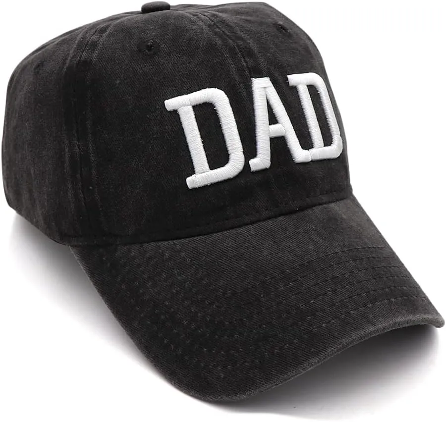 Mom and Dad Hats New Dad Mon Parents Gifts for Couples Fathers Day Embroidered Baseball Caps