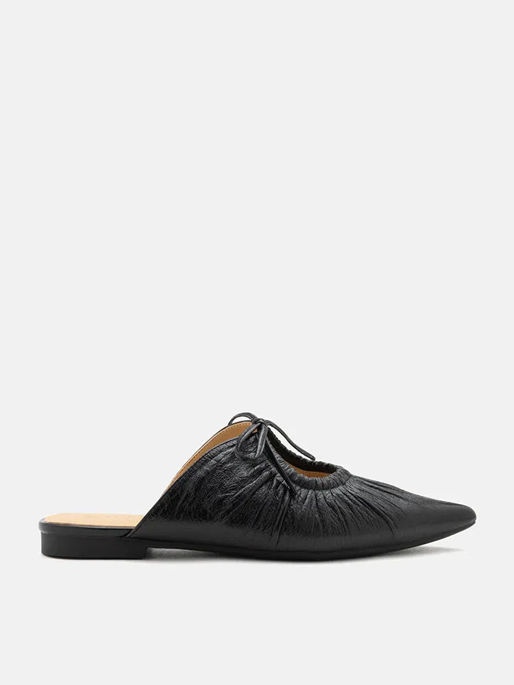 Sabrianna Tied Pointed Toe Mules