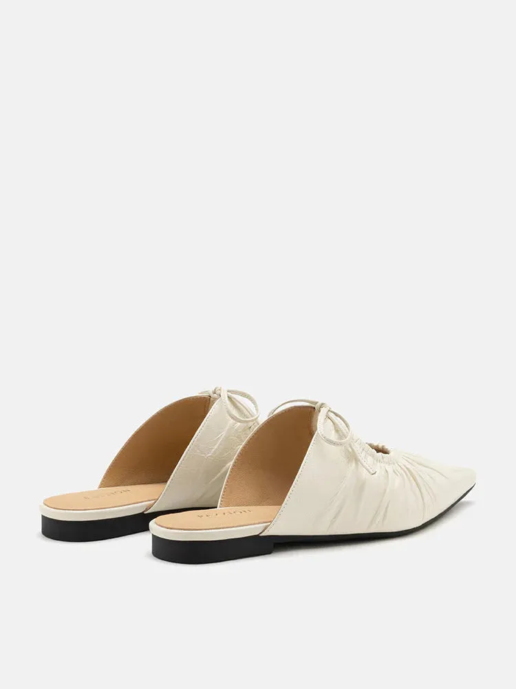 Sabrianna Tied Pointed Toe Mules