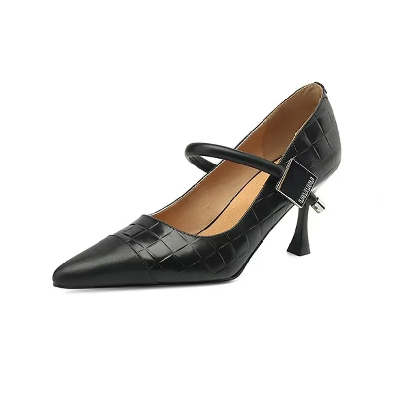 Serpatura Diamoré Buckle Stilettos