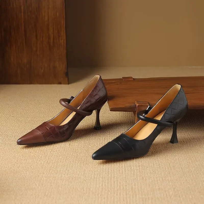Serpatura Diamoré Buckle Stilettos