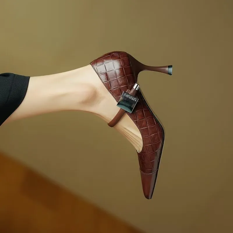 Serpatura Diamoré Buckle Stilettos