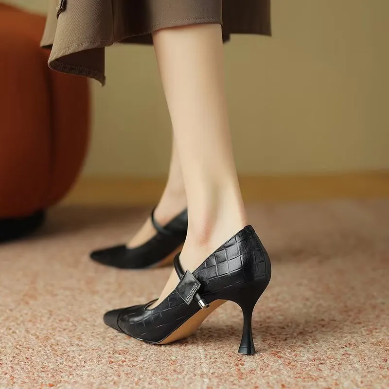 Serpatura Diamoré Buckle Stilettos