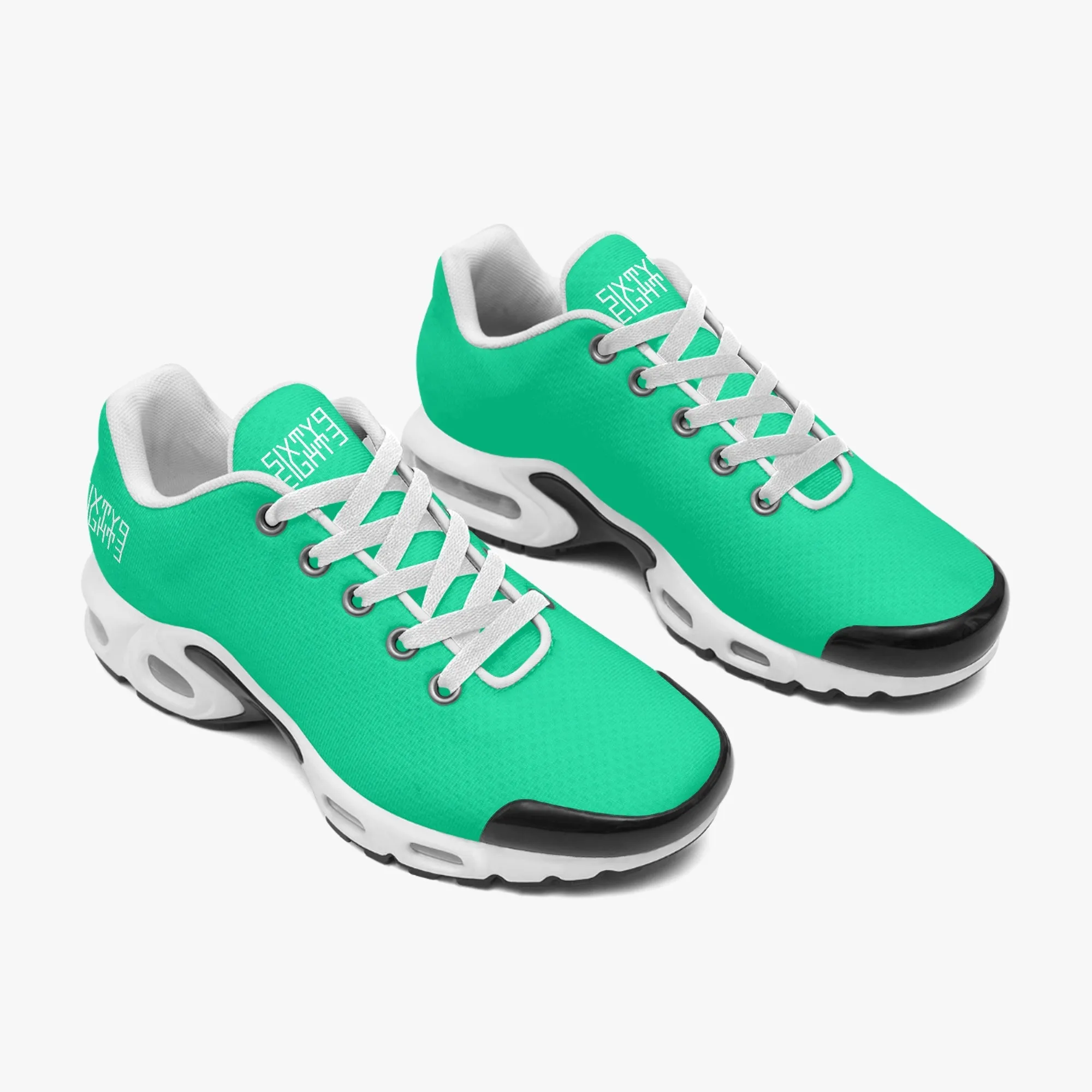 Sixty Eight 93 Logo White Sea Green BMK Shoes