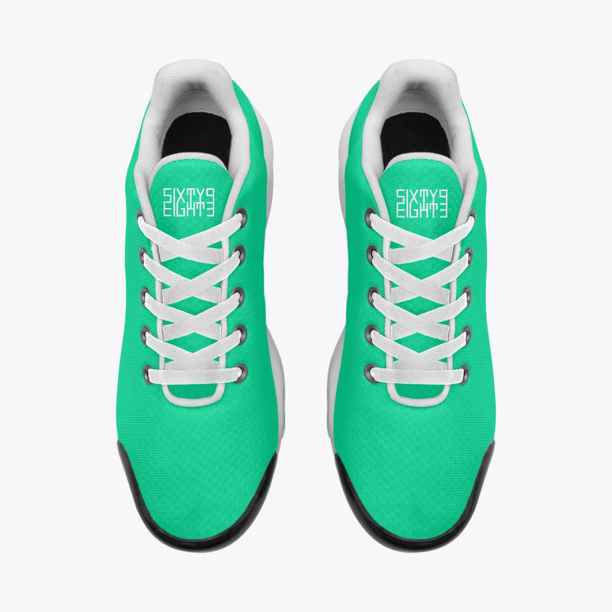 Sixty Eight 93 Logo White Sea Green BMK Shoes
