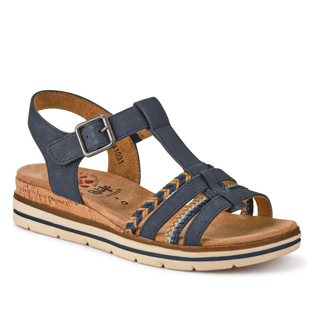 Strappy Buckle-Up Sandals - RELIF41031 / 326 874