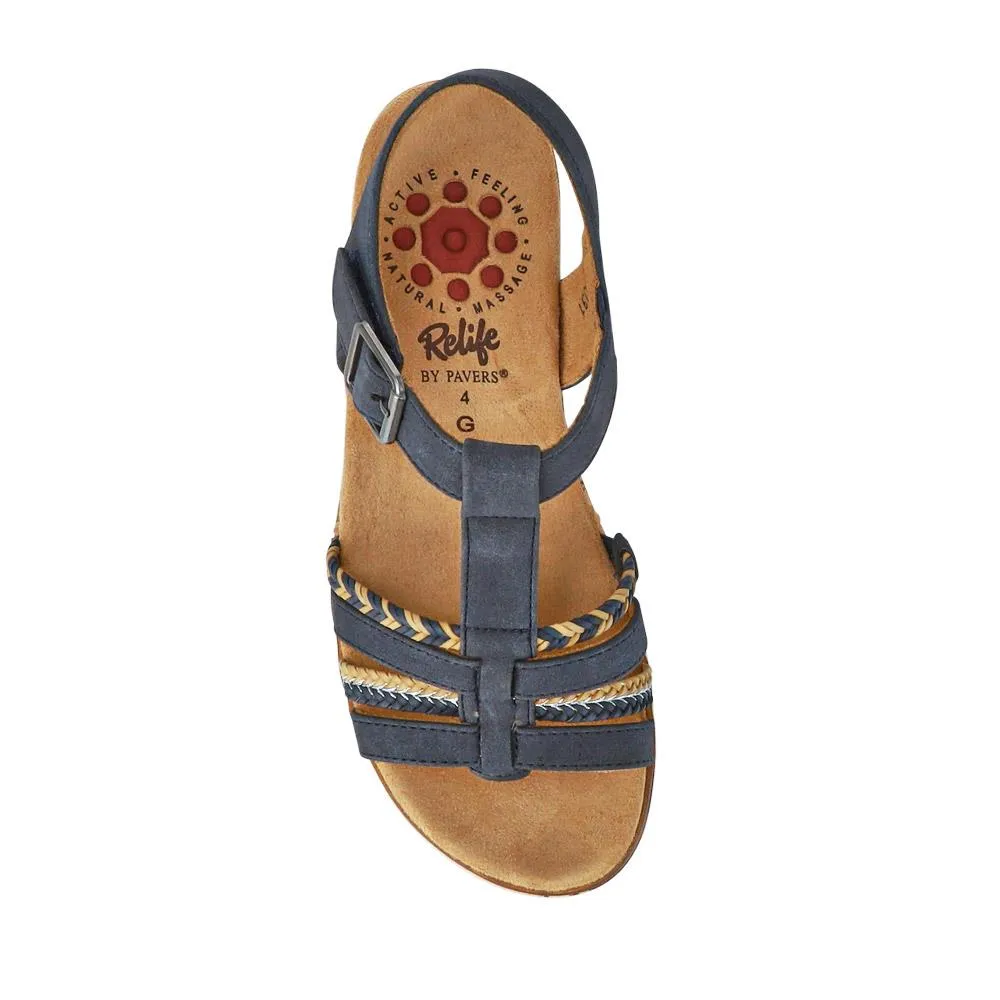Strappy Buckle-Up Sandals - RELIF41031 / 326 874