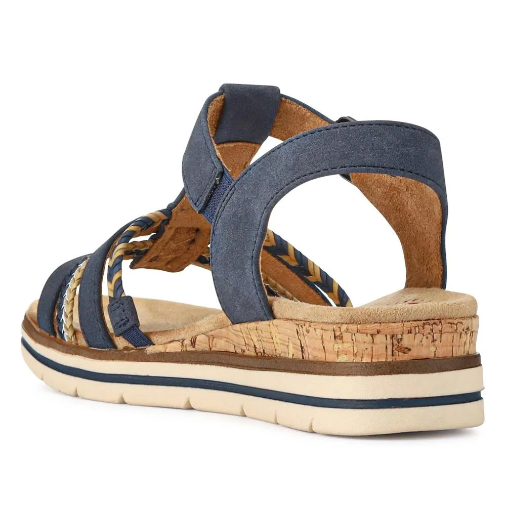 Strappy Buckle-Up Sandals - RELIF41031 / 326 874