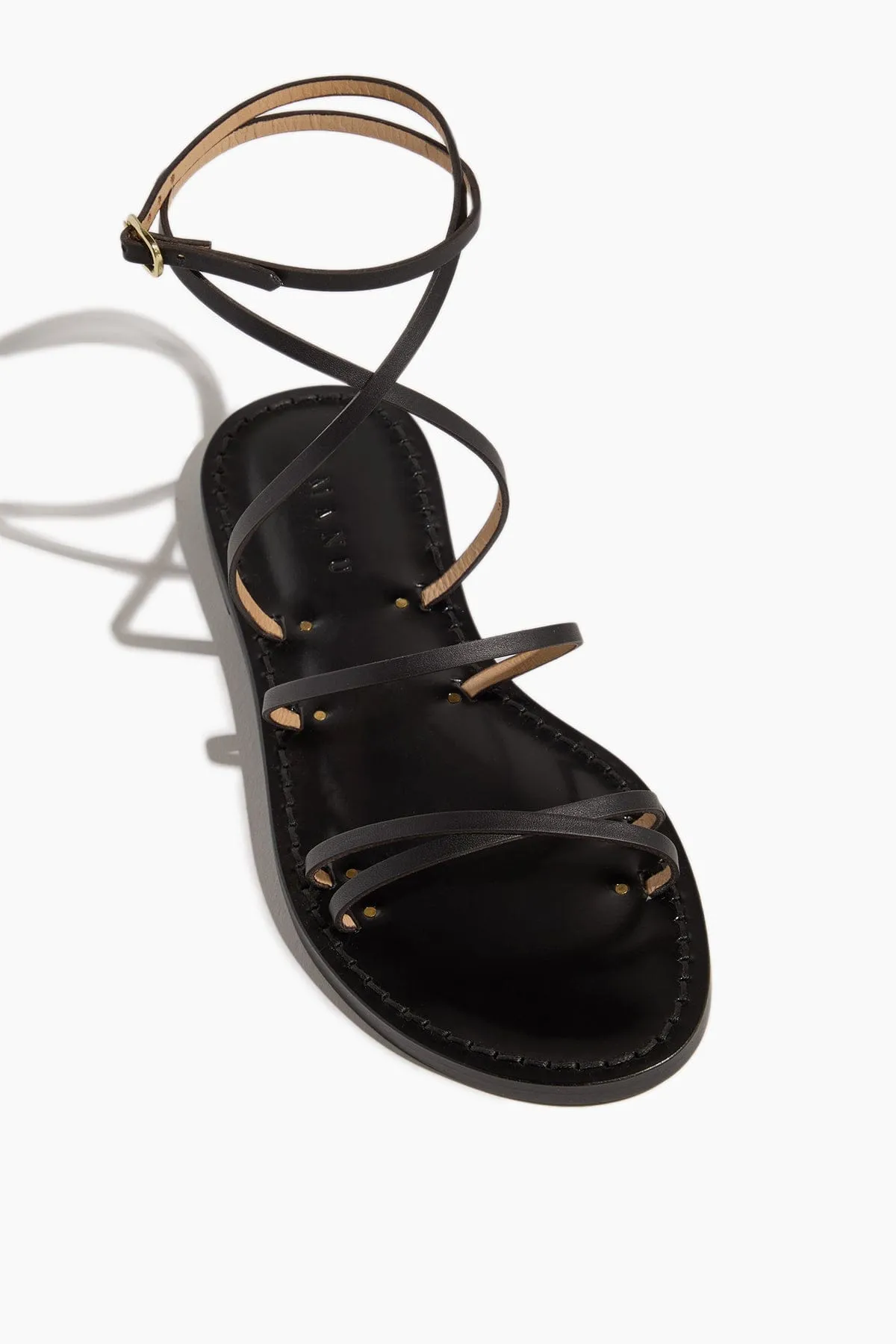The Constantia Sandal in Black