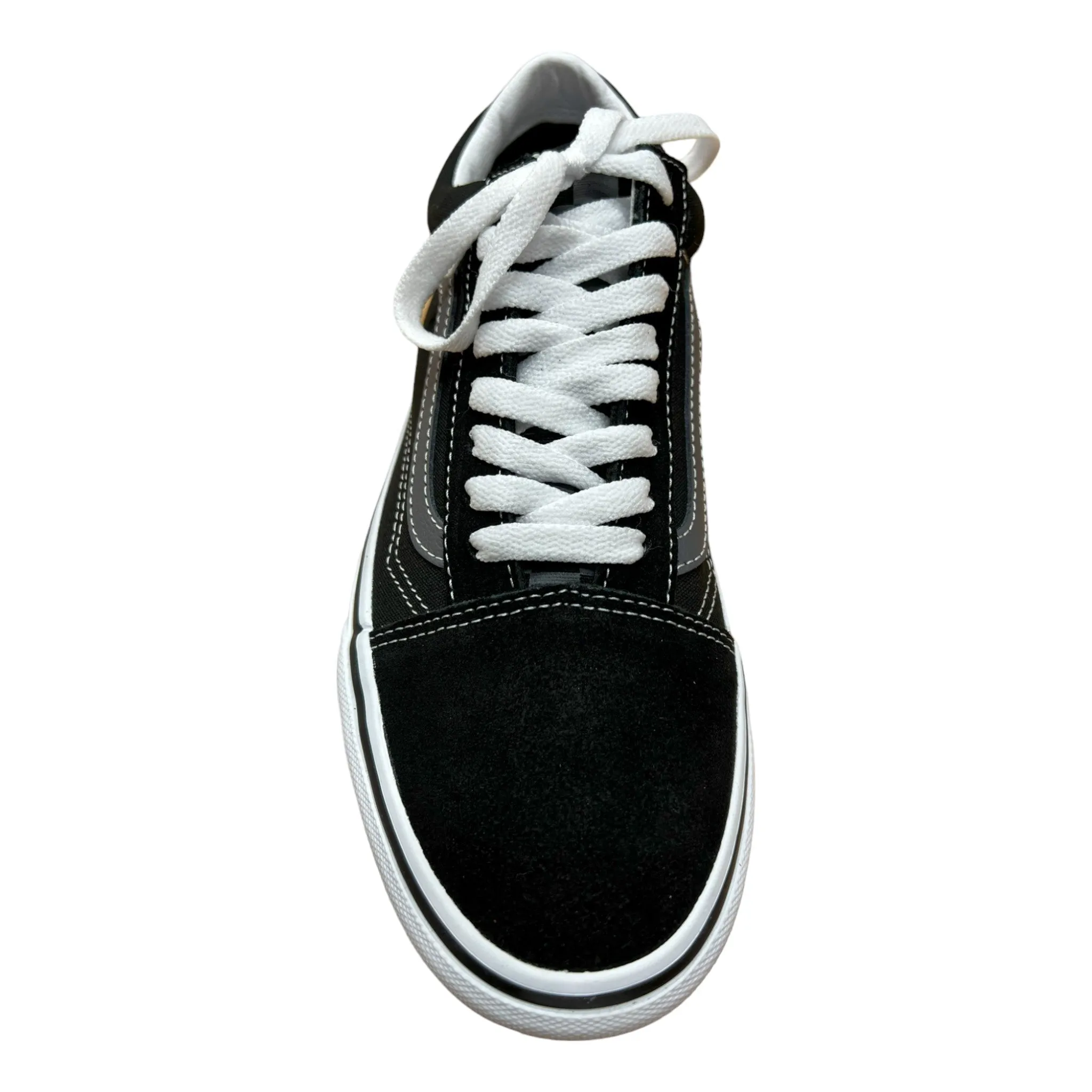 .Vans Old Skool LOGO CHECK  Black/White - (VN005UFCJI) - UFC - R1L6