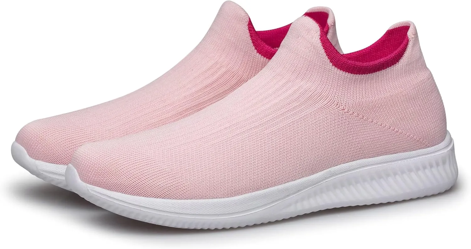 vibdiv Walking Shoes Women Casual Sock Sneakers Lightweight Comfy Breathable Pull-on Zapatillas de Mujer