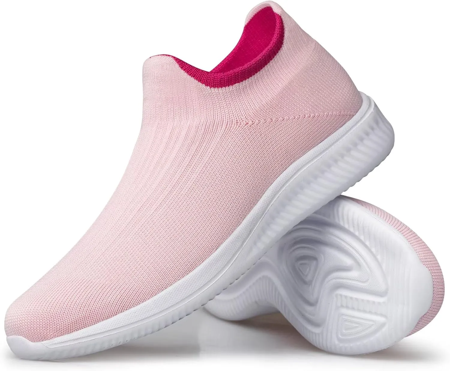 vibdiv Walking Shoes Women Casual Sock Sneakers Lightweight Comfy Breathable Pull-on Zapatillas de Mujer