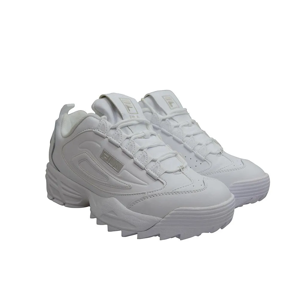Womens Fila Disruptor 3 - SFM00053-101 - White